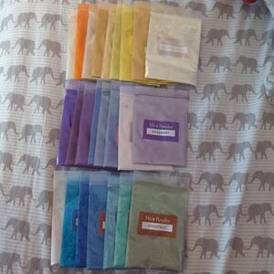 46 pigments for nails, cosmetics, etc